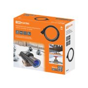 Нагревательный саморегулирующийся кабель «Стоплёд» НСК10-Н с вилкой, на трубу (10м/160Вт) TDM