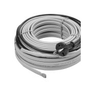 Нагревательный саморегулирующийся кабель «Стоплёд» НСК20-Н с вилкой, на трубу (20м/320Вт) TDM