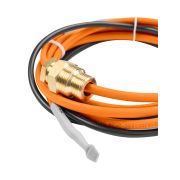 Нагревательный саморегулирующийся кабель «Стоплёд» НСК4-В с вилкой, в трубу (4м/40Вт) TDM