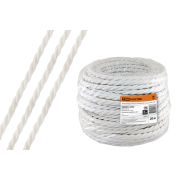 Ретро провод «Эко» 3х1,5 витой ГОСТ белый (20м) TDM