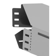 Поворот на 90 град. горизонтальный 100х150 мм TDM