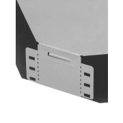 Поворот на 90 град. горизонтальный 100х500 мм TDM