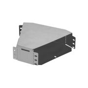 Поворот на 45 град. горизонтальный 100х300 мм TDM