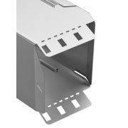 Поворот на 45 град. вертикальный внешний 100х150 TDM