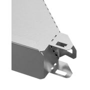 Ответвитель Т-образный вертикальный вниз 50х50 мм TDM