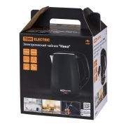 Электрический чайник «Ника», нержавеющая сталь / пластик, 1,8 л, 1800 Вт, черный, TDM