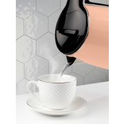 Электрический чайник «Ника», нержавеющая сталь / пластик, 1,8 л, 1800 Вт, кремовый, TDM