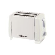 Тостер «Утро», 700 Вт, 2 тоста, нерж. сталь, белый, TDM