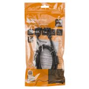 Кабель «АВК 2» HDMI - HDMI, v2.0, позолоченные контакты, с ферритами, 1 метр, TDM