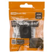 Переходник «АВП 3» гнездо HDMI - гнездо HDMI, позолоченные контакты, TDM
