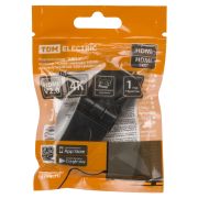 Переходник «АВП 5» штекер HDMI - гнездо HDMI поворотный на 180 градусов, позолоченные контакты, TDM