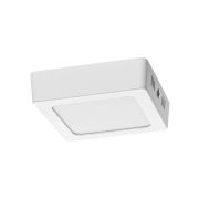 Светильник светодиодный накладной «Даунлайт НАРОДНЫЙ» квадрат СПО (белый) алюминий 6Вт 3000К