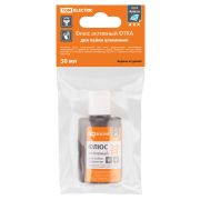 Флюс активный ФТКА, для пайки алюминия, 30 мл, дозатор, инд. упаковка, серия «Алмаз» TDM