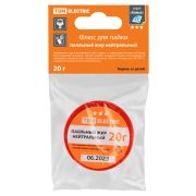 Флюс для пайки, паяльный жир нейтральный, 20 г, банка, инд. упаковка, серия «Алмаз» TDM