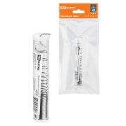 Припой ПОС 40, проволока, ГОСТ 21931-76, Ø1 мм, 10 г, колба, серия «Алмаз» TDM