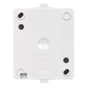 Переключатель на 2 направления 1-кл. открытой установки IP54 10А белый «Вуокса» TDM