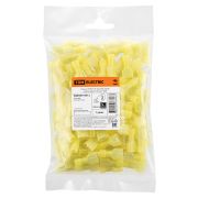 Разъем РпИп 6-6 плоский (папа) нейлоновый (100 шт.) TDM