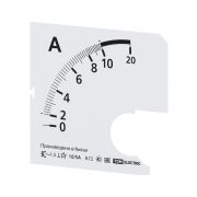 Шкала Ш72   10/5А-1,5 (для А72 Х/5А) TDM