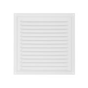 Решетка металл. 250х250, белая, с покрытием полимерной эмалью, TDM