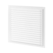 Решетка металл. 300х300, белая, с покрытием полимерной эмалью, TDM