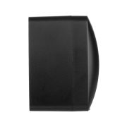 Розетка двойная 2П+3 открытой установки IP54 16А с прозрачной крышкой графит «Селигер» TDM