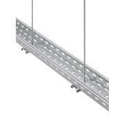 Держатель горизонтальный, профиль Омега, осн. лотка 100 мм TDM