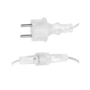 Гирлянда светодиодная «Бахрома» 2х1 м, 152LED, 3000К,  мерц-е, посл. подкл, IP44, 250 В, TDM