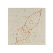 Набор досок для выжигания «Космос», 150х150 мм, 5 шт., пакет, TDM