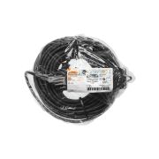 Удлинитель-шнур силовой каучук, КГ, IP44, 3 гнезда с/з, 4000 Вт, 50 м Народный У1-33264