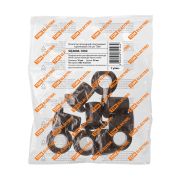 Изолятор проходной пластиковый коричневый (10 шт) TDM