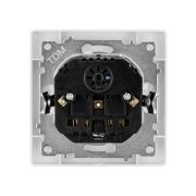 Розетка 2П+З 16А 250В + 2 USB порта 2,1А 5В белая «Сенеж» TDM