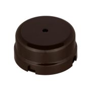 Коробка распаячная D90х43 мм инд. штрихкод  коричневая «Виви» TDM