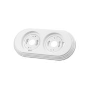 Рамка 2-х постовая белая «Виви» TDM