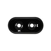 Рамка 2-х постовая черная «Виви» TDM