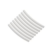 Набор трубок термоусаживаемых, не поддерживающих горение, клеевых, длиной 10 см ТТкНГ(3:1) «Моноцвет, белый 6,4/2,0 TDM»