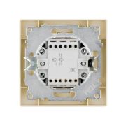 Выключатель 2 кл. с подсветкой 10А сл. кость «Сенеж» TDM