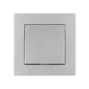 Выключатель на 2 направления 1 кл. 10А серебр. металлик «Сенеж» TDM