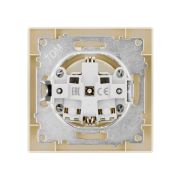 Розетка 2П+З 16А 250В сл. кость «Сенеж» TDM