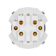 Выключатель 2-кл. 16А 250В проходной кнопочный механизм белый, «Байкал» TDM