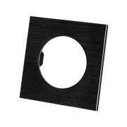 Рамка одиночная агат, алюминий, шлифованный, «Байкал» TDM