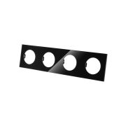 Рамка четверная агат, стекло, «Байкал» TDM