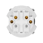 Выключатель 2-кл. 16А 250В кнопочный механизм платина, «Байкал» TDM