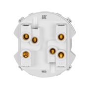 Выключатель 2-кл. 16А 250В проходной шампань, «Байкал» TDM