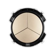 Выключатель 3-кл. 16А 250В кнопочный механизм шампань, «Байкал» TDM