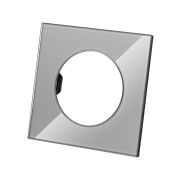 Рамка одиночная платина, стекло, «Байкал» TDM