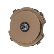 Розетка TV проходная бронза,«Байкал» TDM