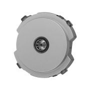 Розетка TV проходная платина, «Байкал» TDM