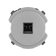 Розетка телефонная RJ11 платина, «Байкал» TDM