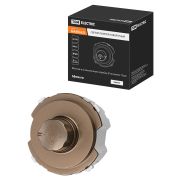 Светорегулятор (RL, 500Вт) поворотный бронза, «Байкал» TDM