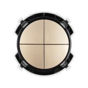 Выключатель 4-кл. 16А 250В проходной кнопочный механизм шампань, «Байкал» TDM